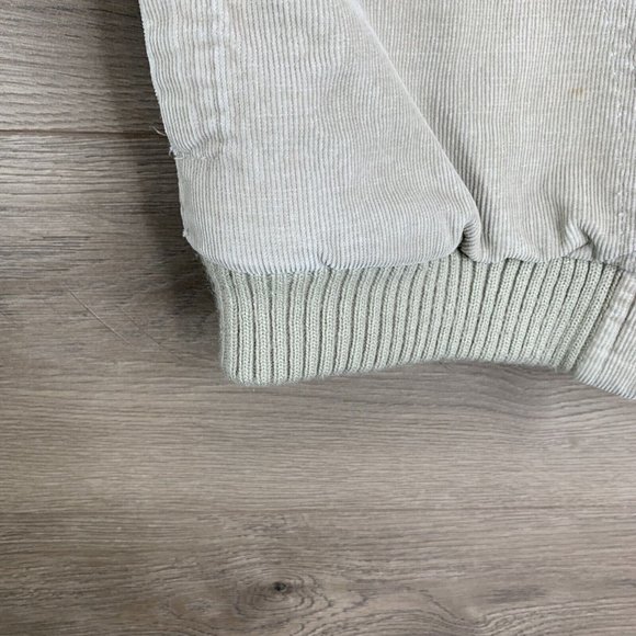 St. John’s Bay Corduroy Vest Mens Medium Tan Zip Up Closure Quilted Liner - Picture 5 of 9